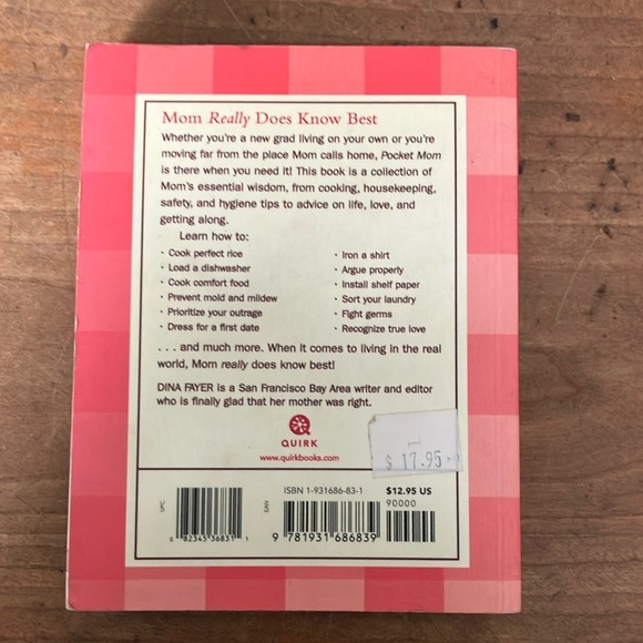 Book : Pocket Mom - every day wisdom, tips and down home advice by Dina Fayer - Picture 3 of 16